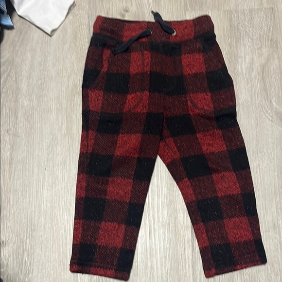 4/$30 Red and Black Plaid Pants - Picture 1 of 1